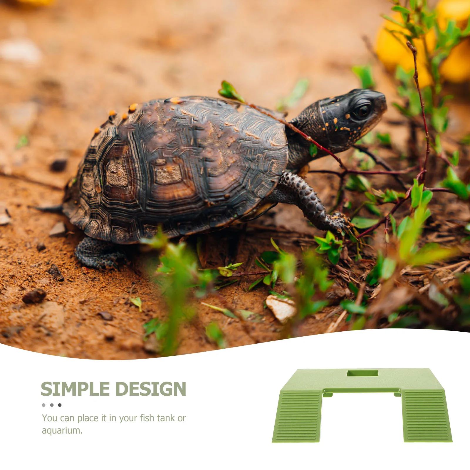 

Turtle Tank Platform Tortoise Climb Bask Sunbath Platform Floating Turtle Bask Terrace Turtle Box Aquarium Landscape Pet Supply