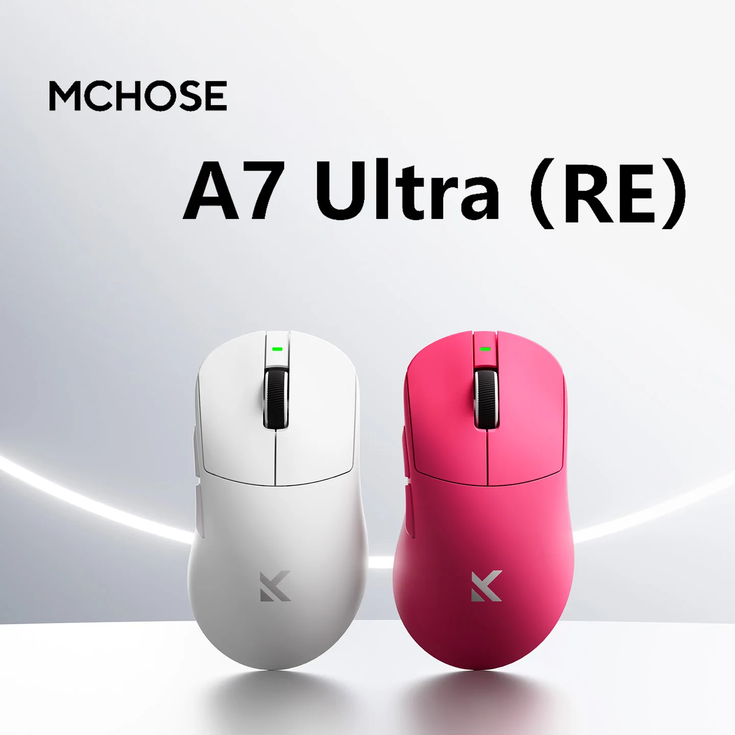 

Игровая мышь MCHOSE A7 Ultra RE, трехрежимная, эргономичная, 8K, 42000 точек на дюйм, оптический датчик Paw3950, для легкого аксессуара для ПК Esport