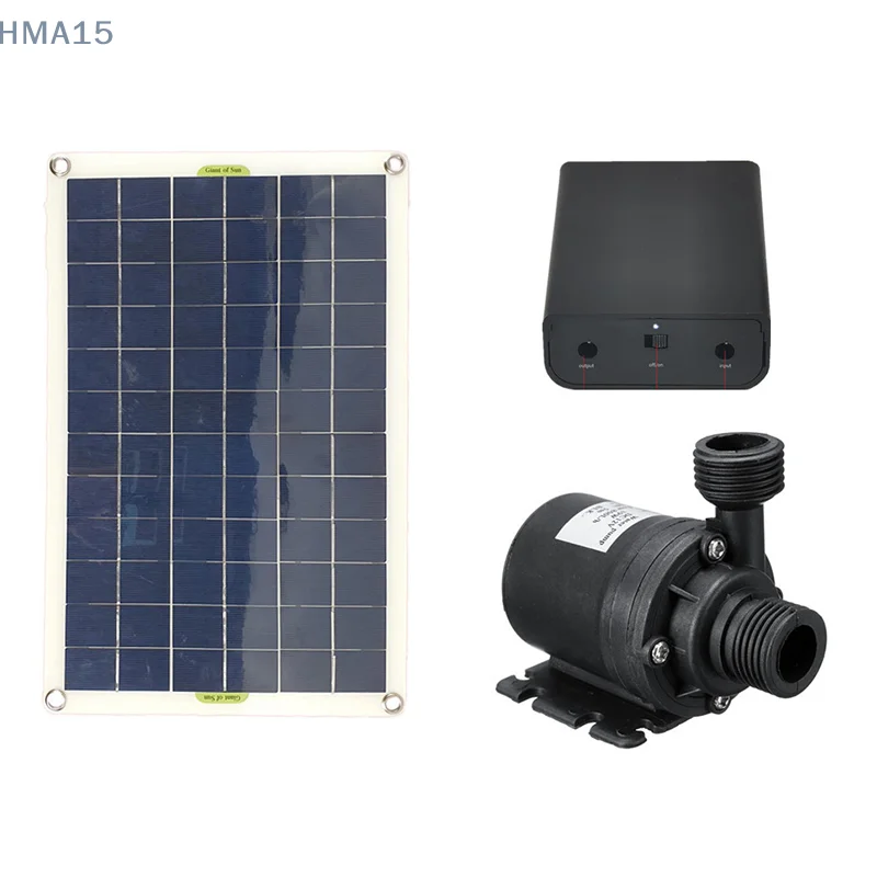 1台 50W ソーラーウォーターポンプ ブラシレスソーラーパネル 魚 水 プールキット ガーデンデコレーション プール駆動 ガーデン噴水デコレーション