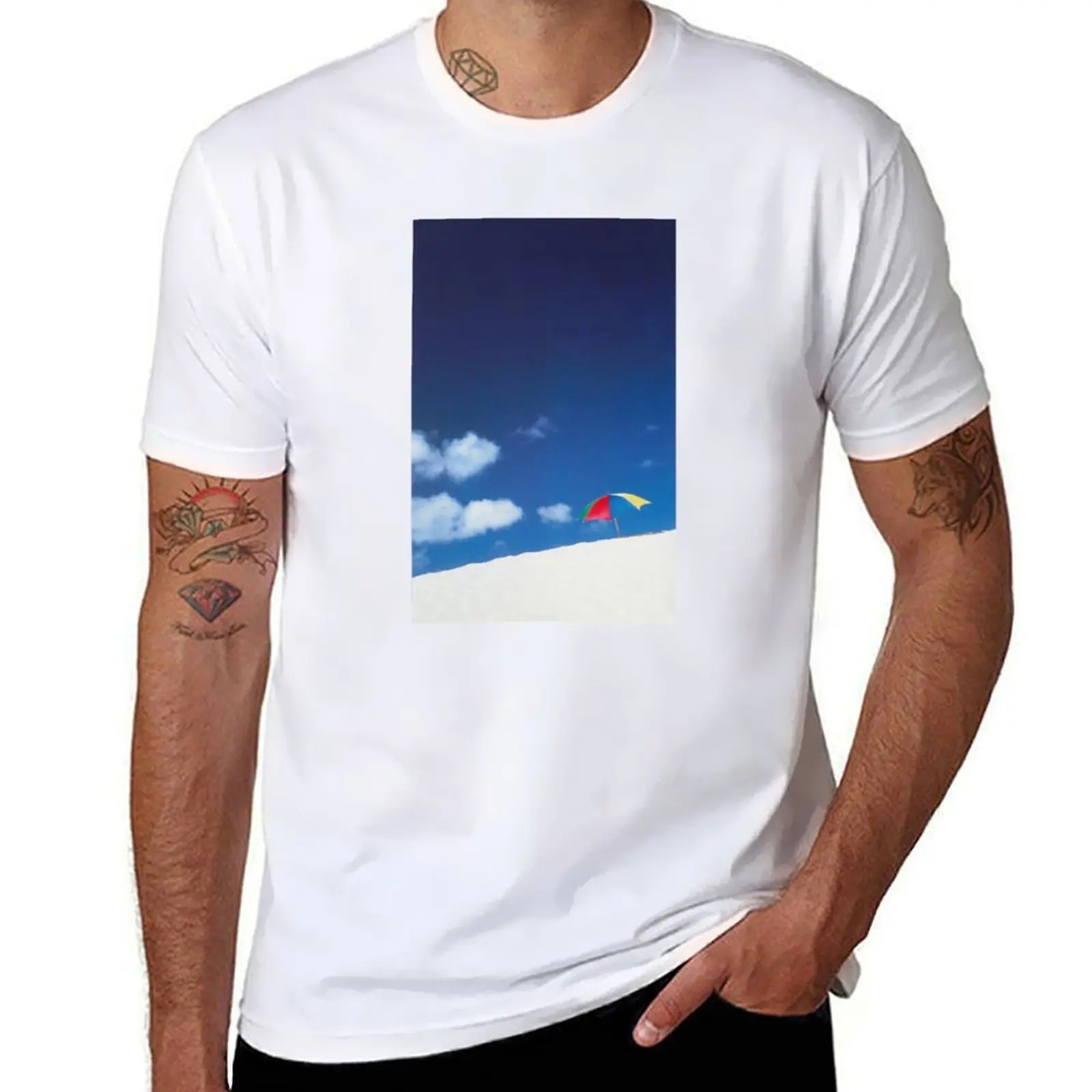 

Chris Rea: On The Beach T-Shirt man graphic t shirt man t shirt heavy cotton T-Shirt