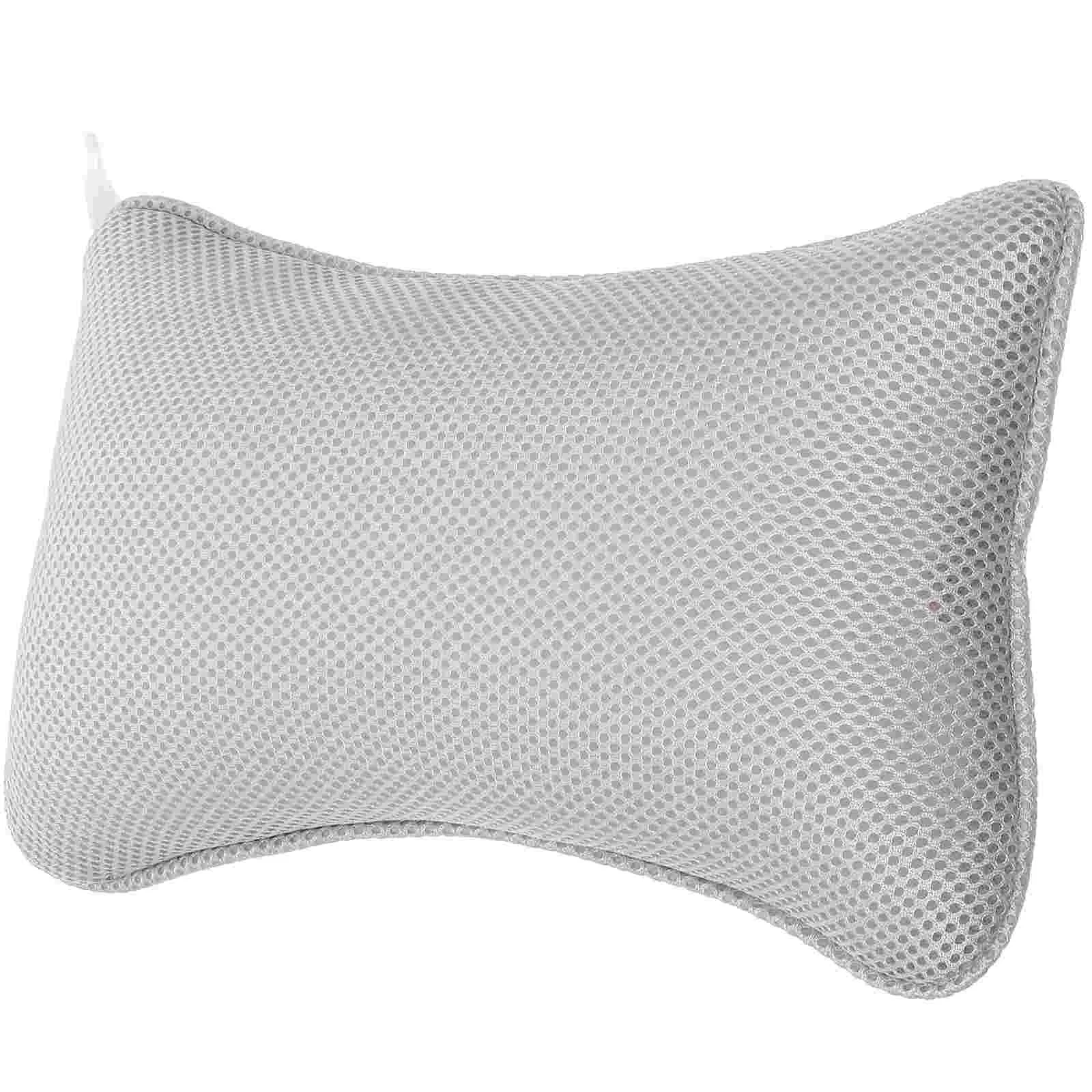 Comfortable Bath Pillow Suction Cups Bathtub Head Rest Pillow Bath Tub Head Shoulders Pillow Home Spa Essentials Neck