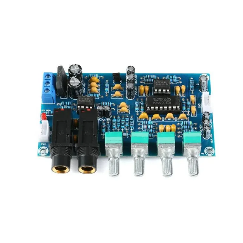PT2399 Digital Microphone Amplifier Board XH-M173 Reverberation Board Karaoke OK Amplifier Module Dual AC12V Electronic DIY PCB