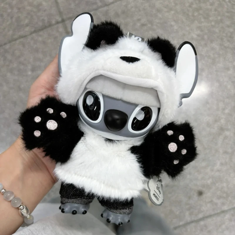 Stitch GenZ Street Series Panda vinilo felpa tarjeta colgante lindo Stitch Anime figura sorpresa bolsa colgante recoger llavero juguete para regalo