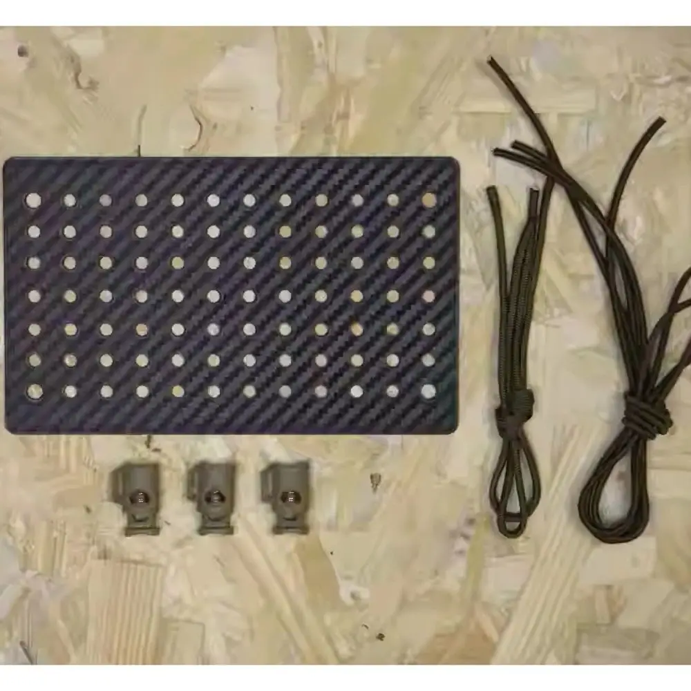Tactical Medical Kit Anti-Spilling Medicine Pallet with Elastic Rope Fixed 18x11 Cm Size for Outdoor Emergency First Aid