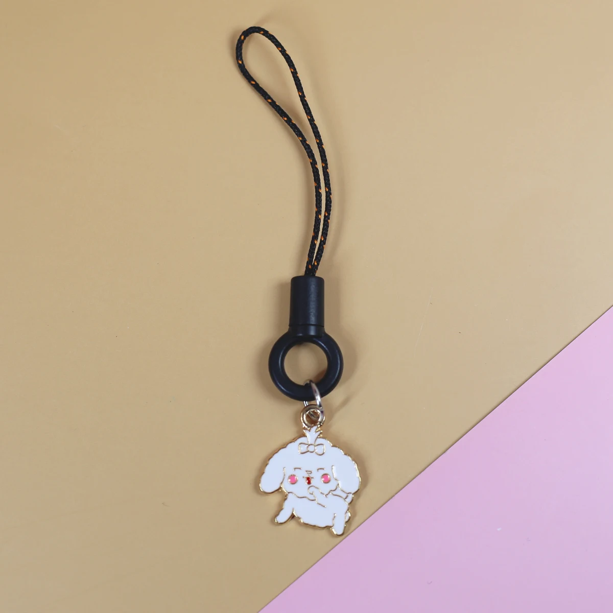 1PC Cute Puppy Cat Cartoon Animal Phone Rope Pendant/Phone Chain, Keychain Pendant, Earphone Bag Pendant, Bag Pendant