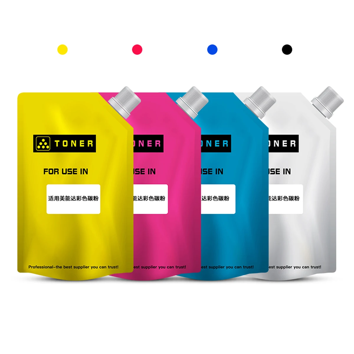 

1KG Ink Toner Powder Refill Kits Reset for Sharp MX-C-35-TC MX-C-35-TM MX-C-35-TY MX-C-35-B MX-C-35-BK MX-C-35-K MX-C-35-C