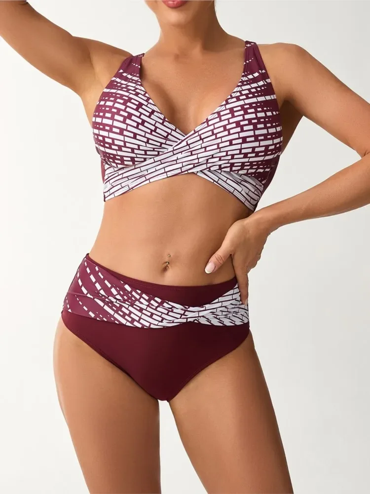 水着女性水着セクシーなビキニ新しいプッシュアップビキニセットブラジル水着女性ビーチウェア Biquini ツーピーススーツ