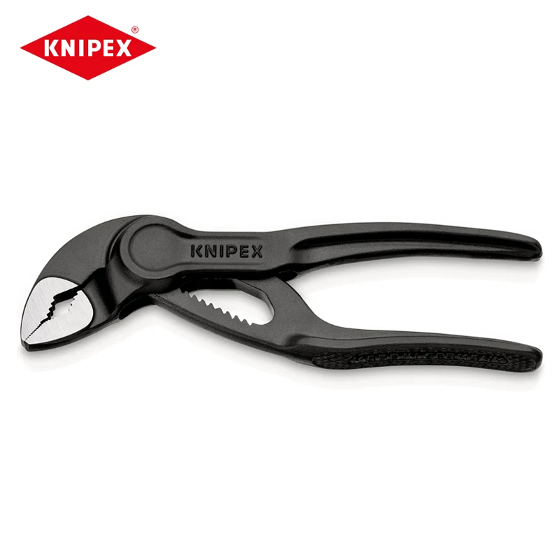 Knipex Mini Alicate da Bomba de Água Cobra xs Precisão com Uma só Pessoa Alicate de Tubo 11 Posições de Ajuste Rápido 87 00 100