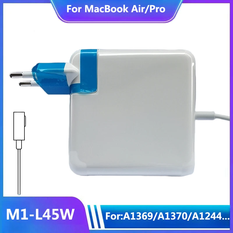 45W Mag1L Power Adapter Compatible with MacBook Charger for MacBook Air / Pro Magnetic Power Adapter Charger A1369 A1370 A1244