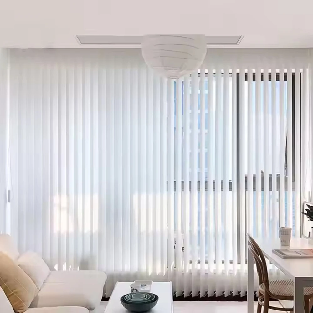 

Electric Dream Curtain Vertical Blinds Sheer Fabric Motorized Blinds for France Korea Iceland Sliding Doors French Windows