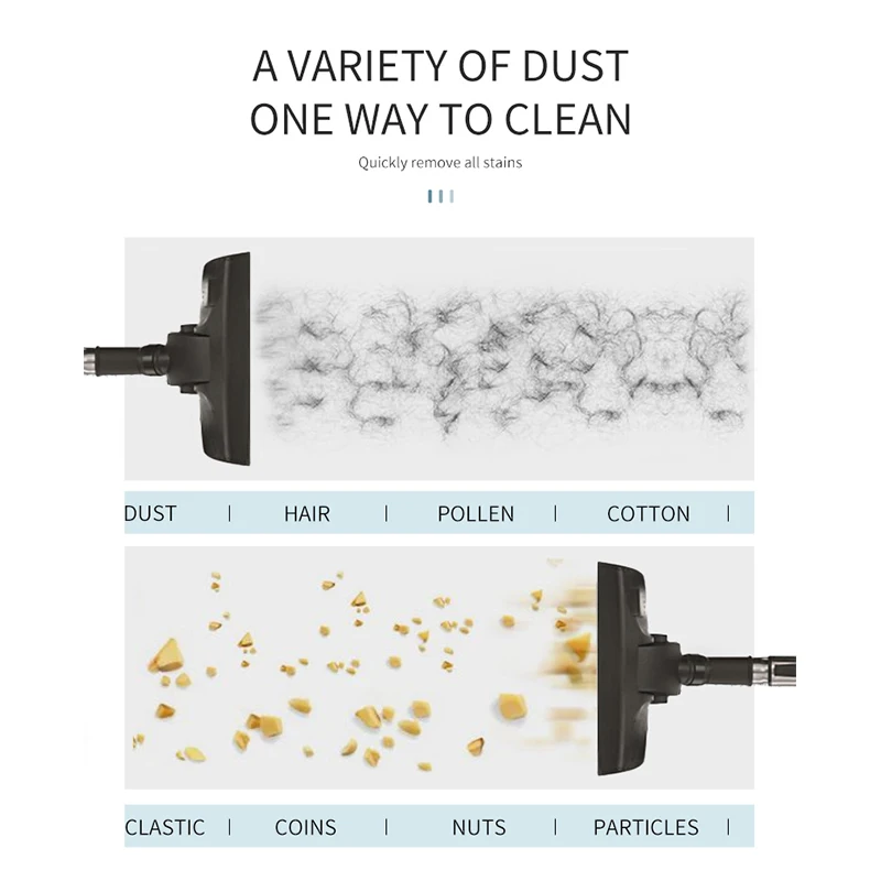 공장 OEM/ODM 700W 백형 사이클론 업라이트 스틱 핸드헬드 진공 청소기