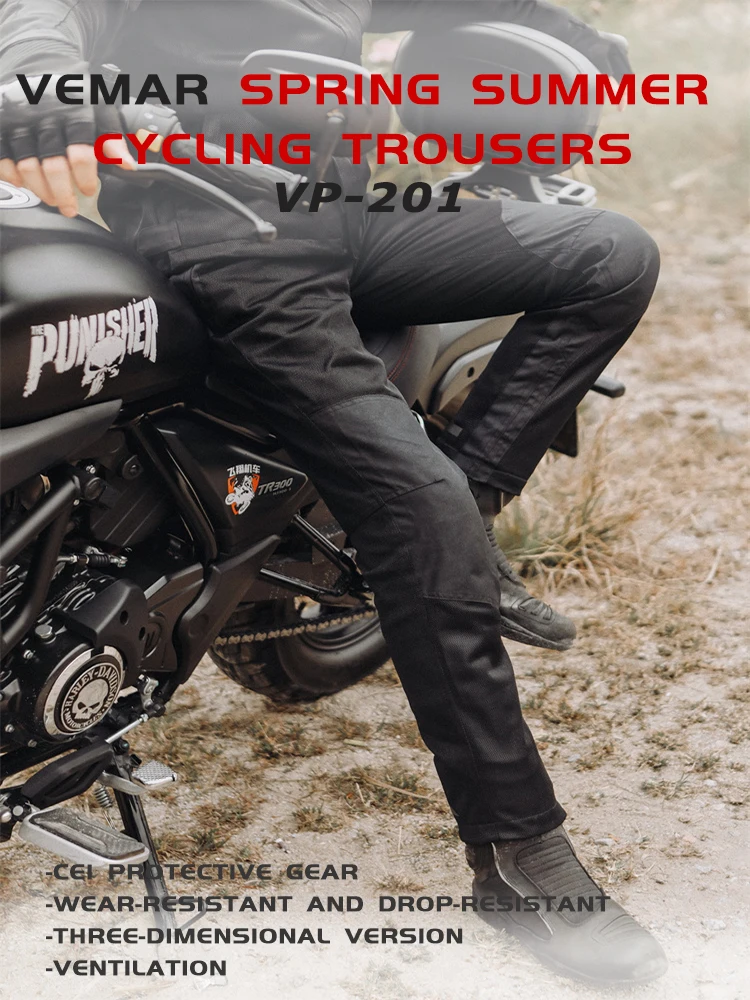 AliExpress MOTOCENTRIC Suummer Mesh Motorcycle Pants Men Off-road Motocross Racing Pants Cycling Motorbike Riding Trousers With CE Protective Knee Pads