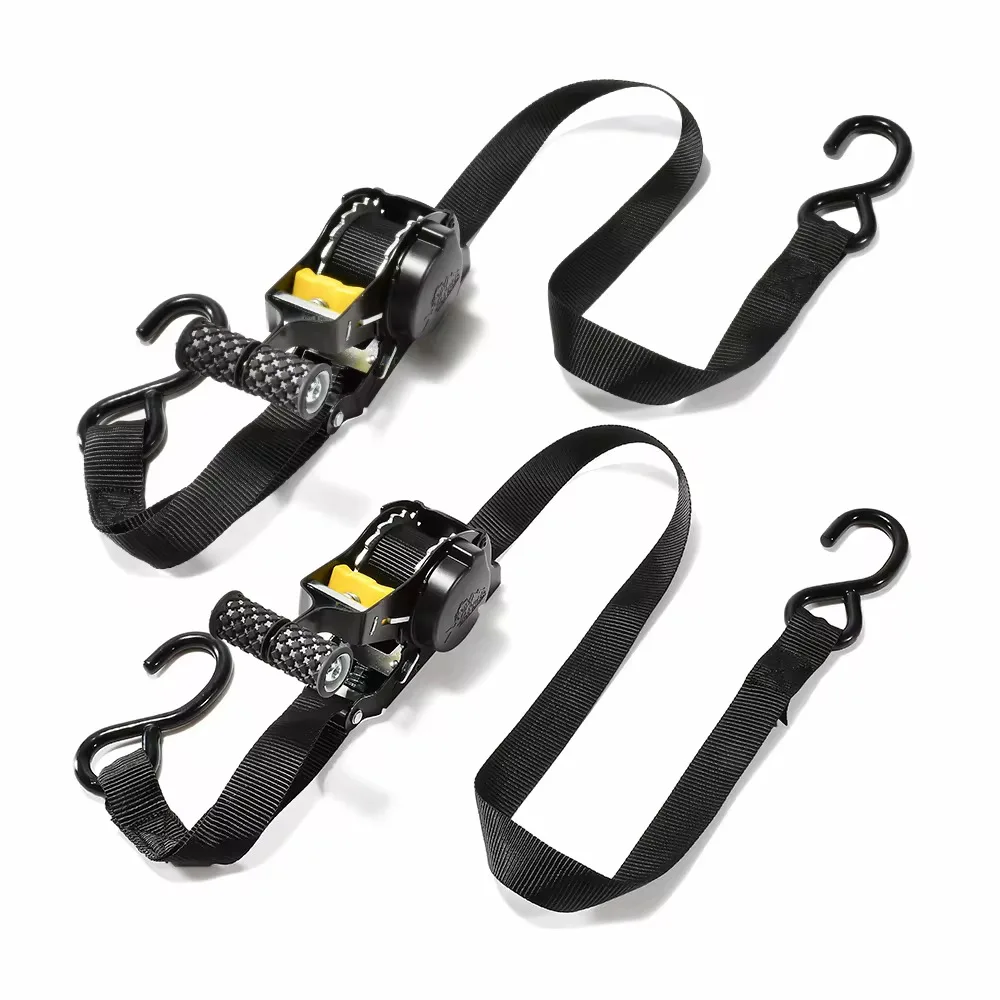 Auto Straps For Cargo Tape Retractable Belts For Load Luggage Strap Ratchet Tensioner Belt For Motorcycles Ratchet Strap For Car