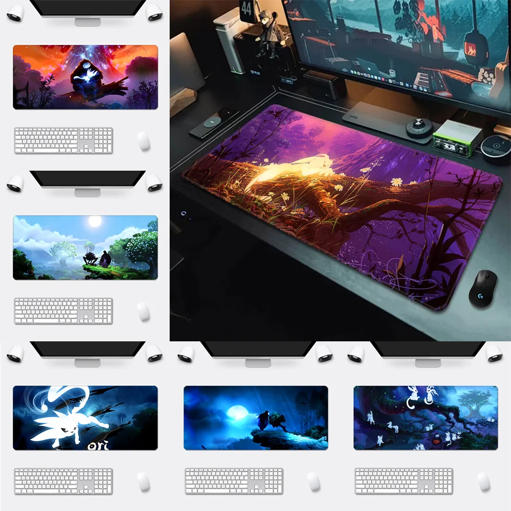 

Ori And The Blind Forest Girl Mousepad Printing Computer Gamers Locking Edge Non-slip Mouse Pad XXL90x40cm Keyboard PC Desk Pad