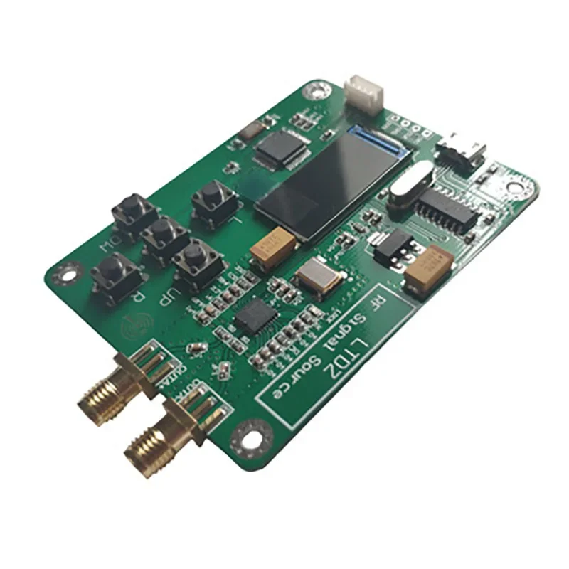 23.5-6000M RF Signal Source MAX2870 0.96-inch Color OLED Serial Port Control Board Module MAX2870