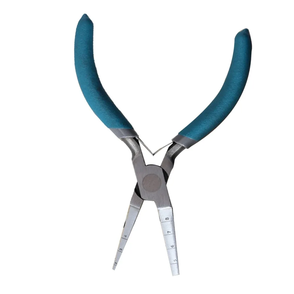 6 Inch Length Wire Looping Pliers Double Square Nose 2-8mm Diameters Square Shape Pliers Professional Grade With Scale