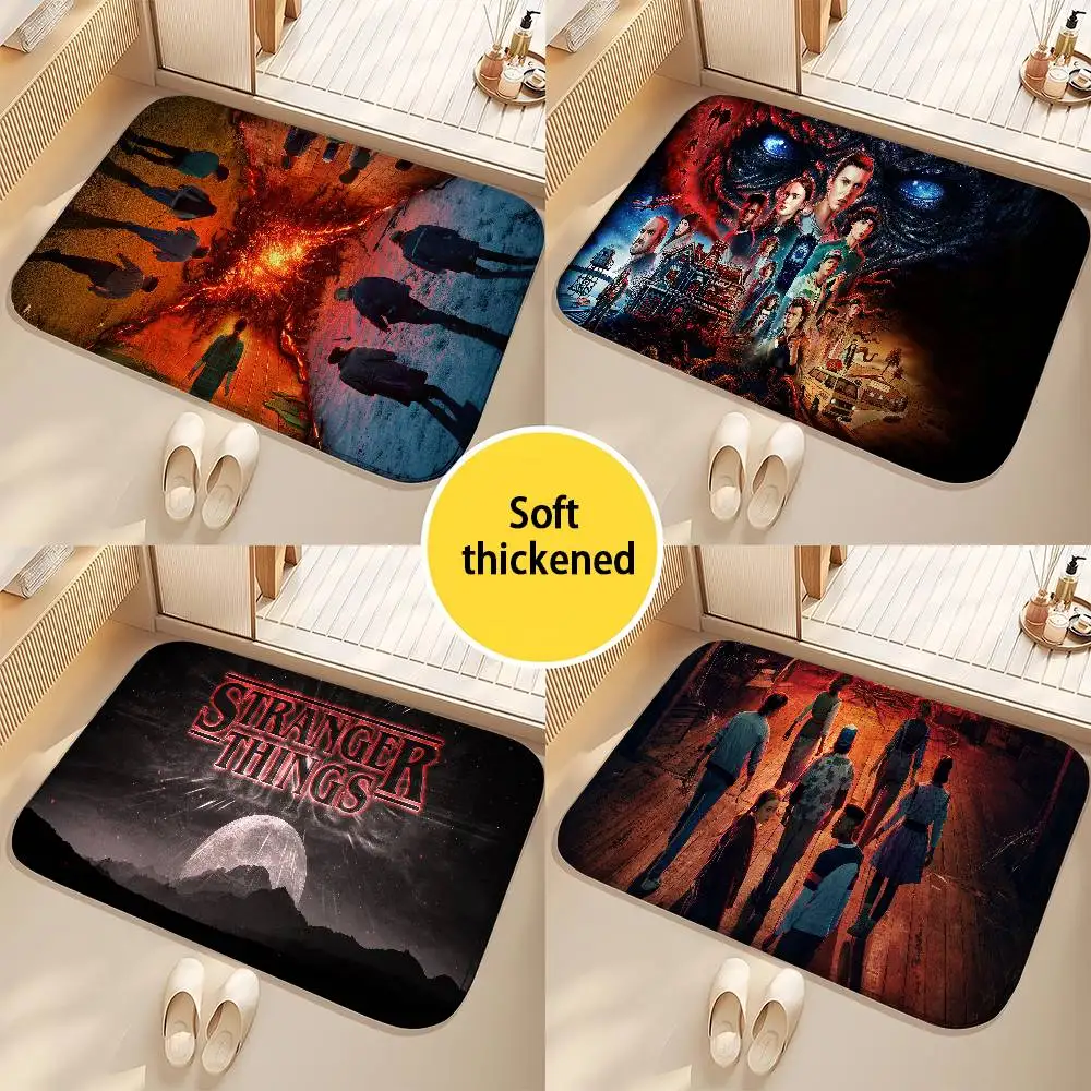 

Strangers T-Things Floor Mat Printed Large Carpets Living Room And Bedroom Carpets Bathroom Anti Slip Door MATS Small Carpets
