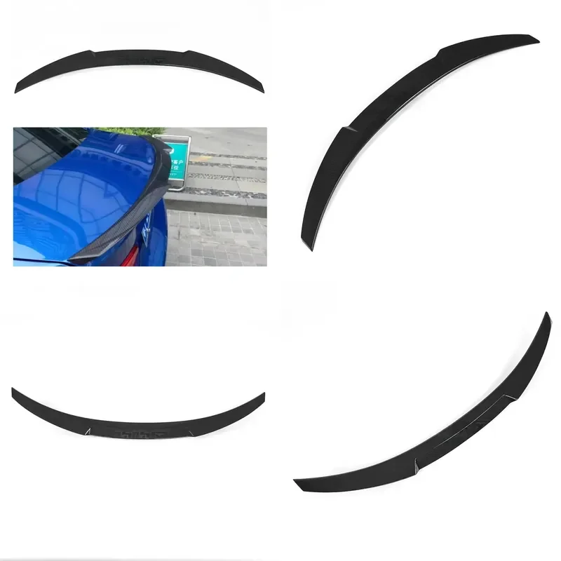 High Quality True Carbon Fiber M4 Style Rear Spoiler Tail for BMW F30 F80 G20 G80 Body Kit Auto Parts