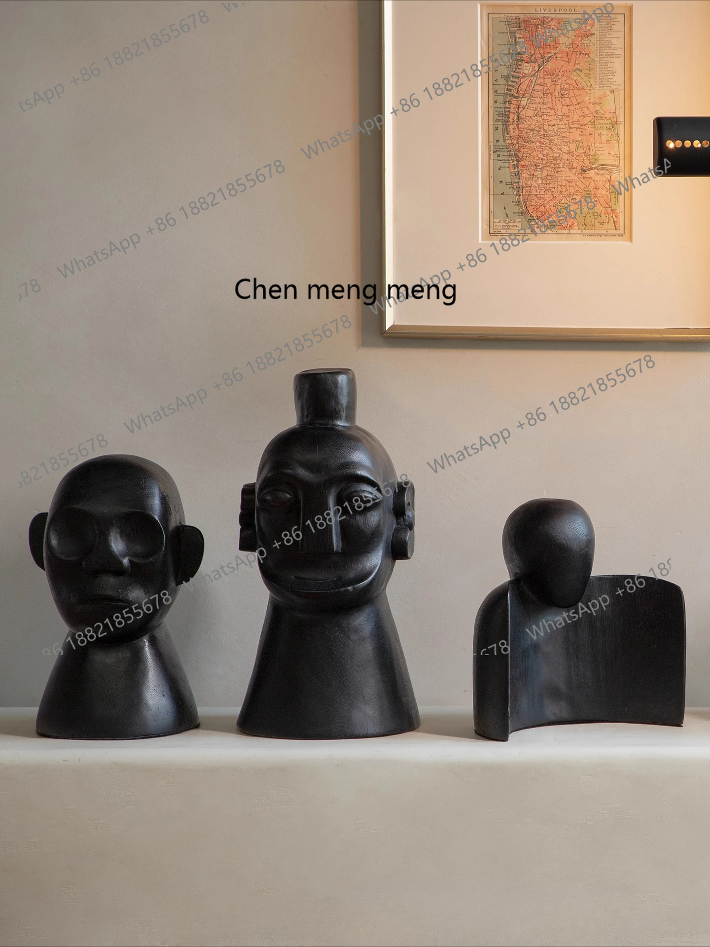 

All solid wood, creative whole wood handmade home art jewelry