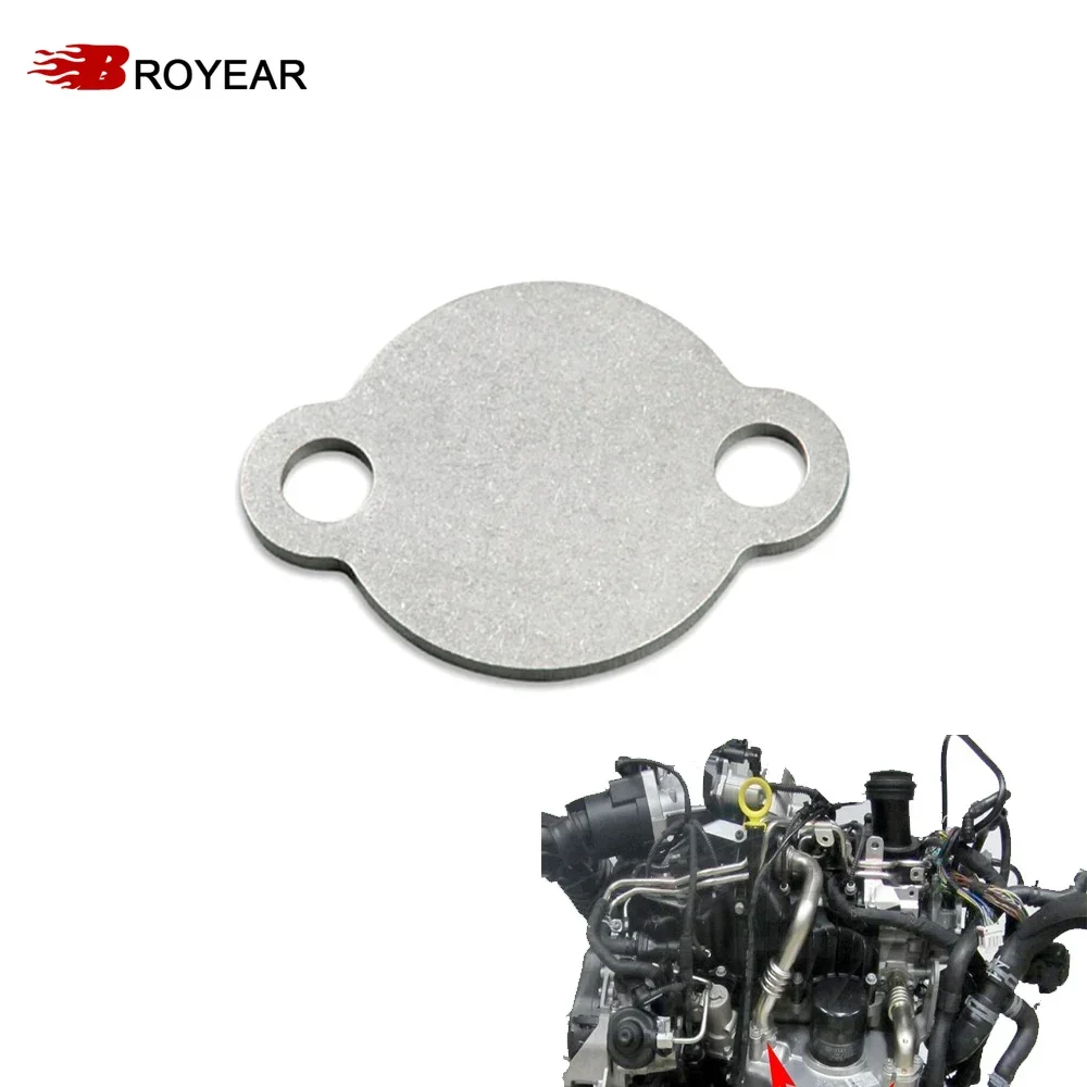 Broyear High Quality 1 Pcs Auto Parts Valve Blanking Block Plates for VW Transporter T5 with 2.0 BiTDI CFCA engines