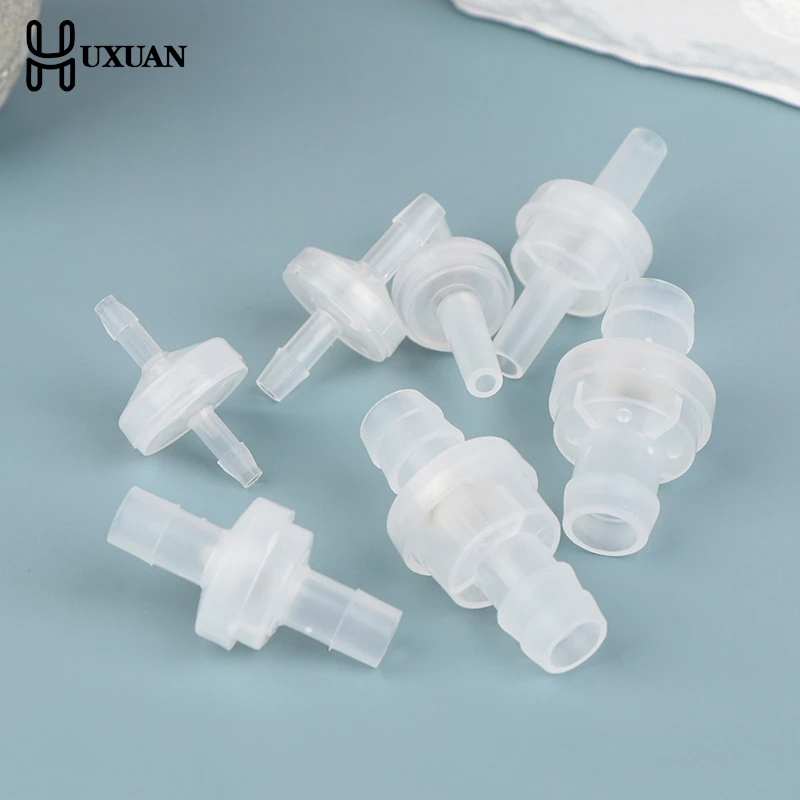 【New】1Pc Plastic Check Valve Water Stop Valve Check Valve Gas Water Stop Valve Liquid Check Valve