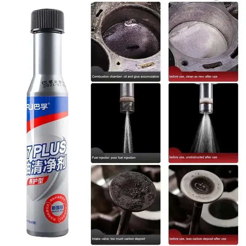 65ML Gasoline Injector Cleaner Remove Engine Carbon Deposit Increase Power in Oil Ethanol Fuel Saver Gas Oil Additive Car Fuel