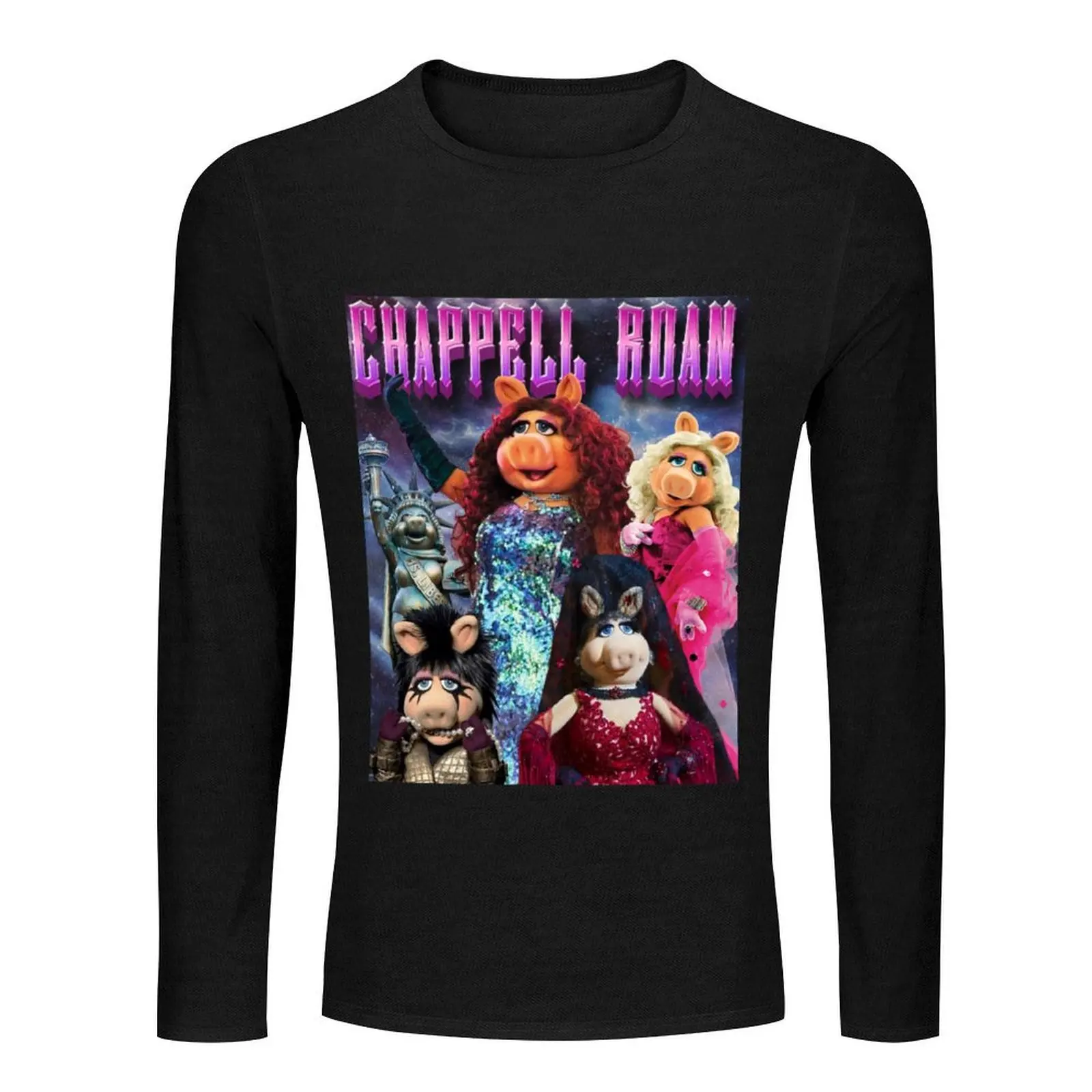 Chappell Piggy knockoff tee Long T-Shirt sweat shirts tops tees sweat shirts, men