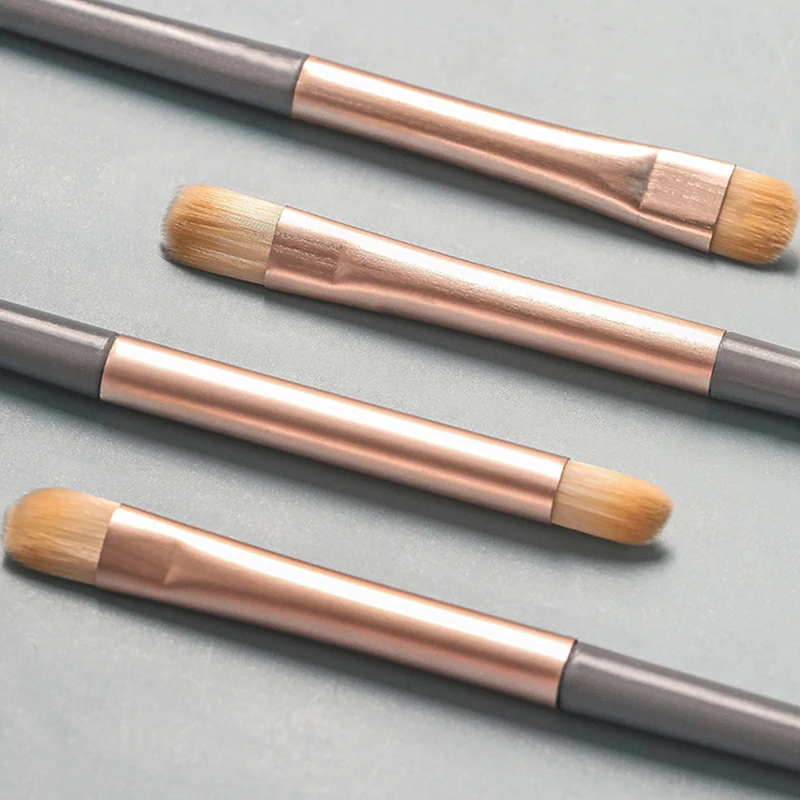 3pcs Makeup Brush Set Eyeshadow Brush Soft Mini Size Blusher Concealer Brushes Portable Cosmetic Applicators Foundation Brush