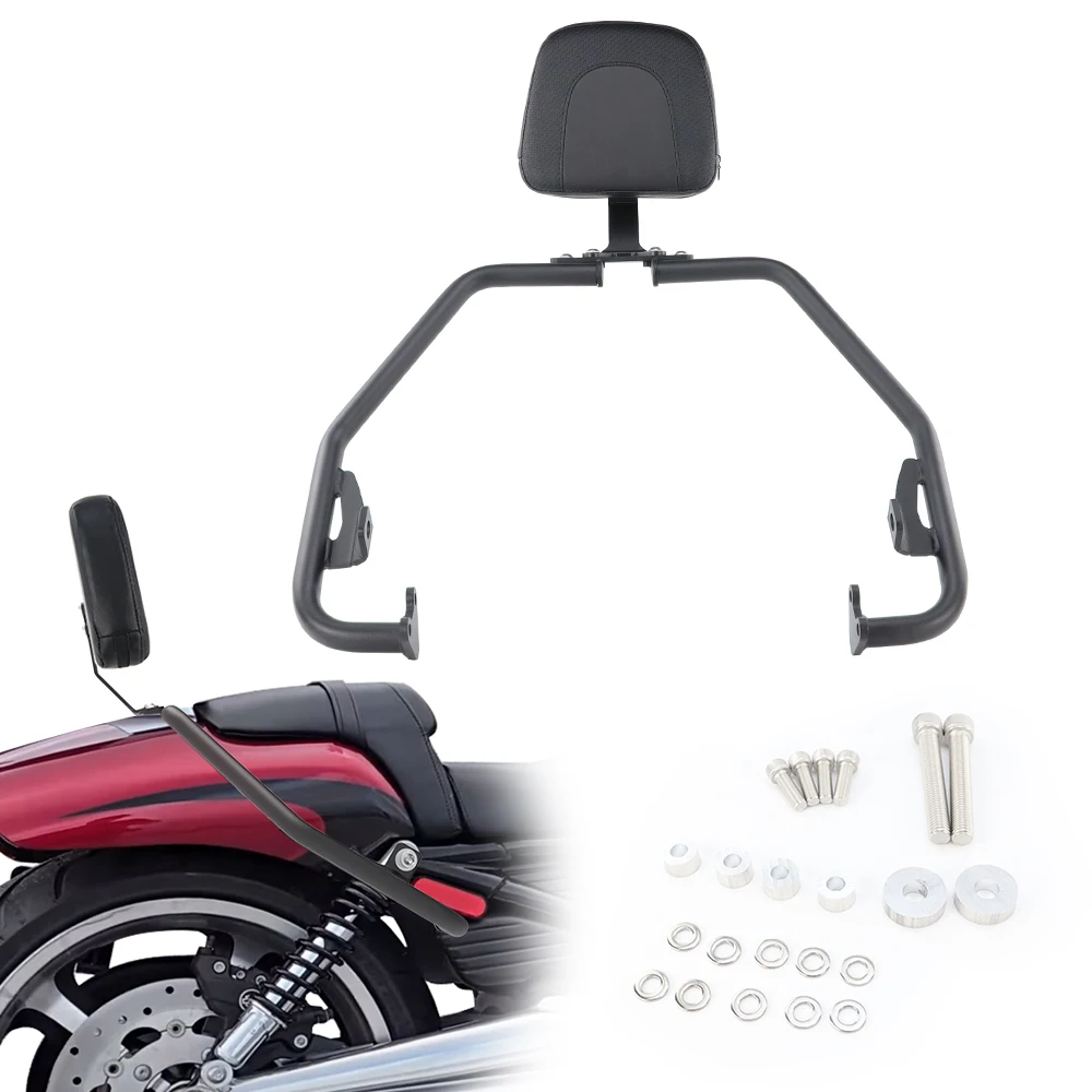 

Fit For Harley Davidson V-ROD 2012 2013 2014 2015 2016 2017 Motorcycle Passenger Rear Backrest Sissy Bar with Cushion Pad