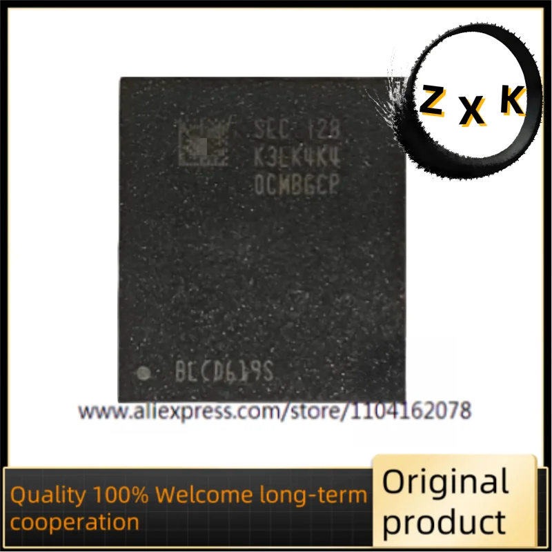 

K3LK4K40CM-BGCP 12GB 6400Mbps LPDDR5 496-ball IC storage particle RAM