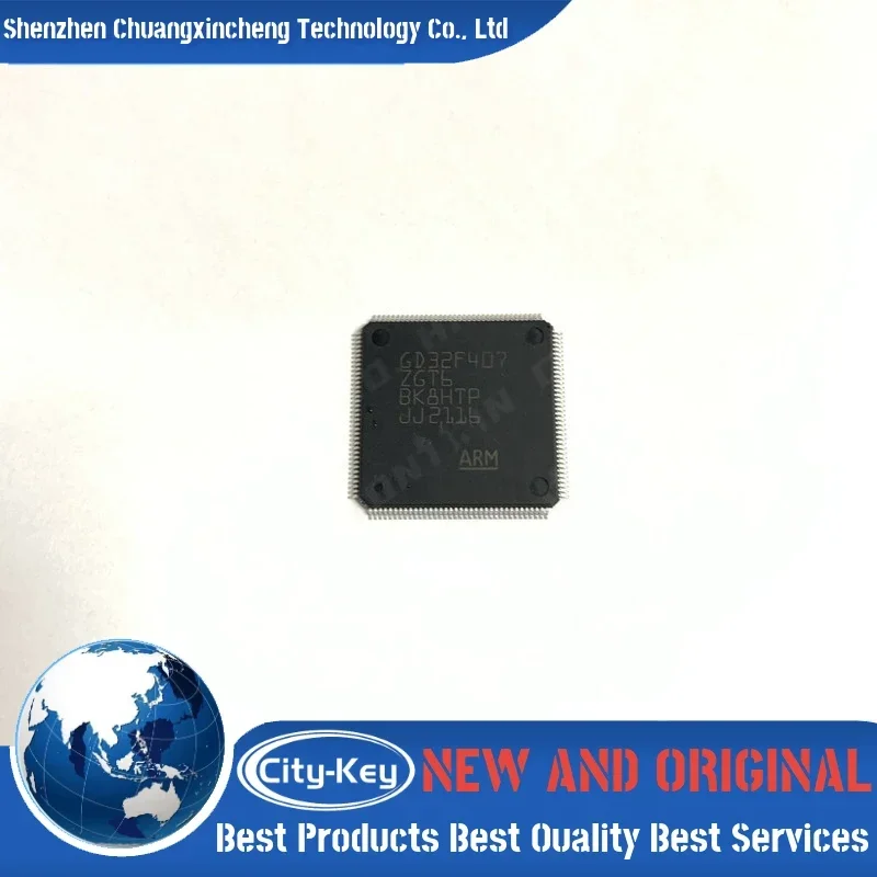 NEW GD32F407IGH6/IKH6 GD32F407RET6 GD32F407RGT6 GD32F407RKT6 GD32F407VET6 GD32F407VGT6 GD32F407ZGT6 GD32F407ZKT GD32F407/ZET6