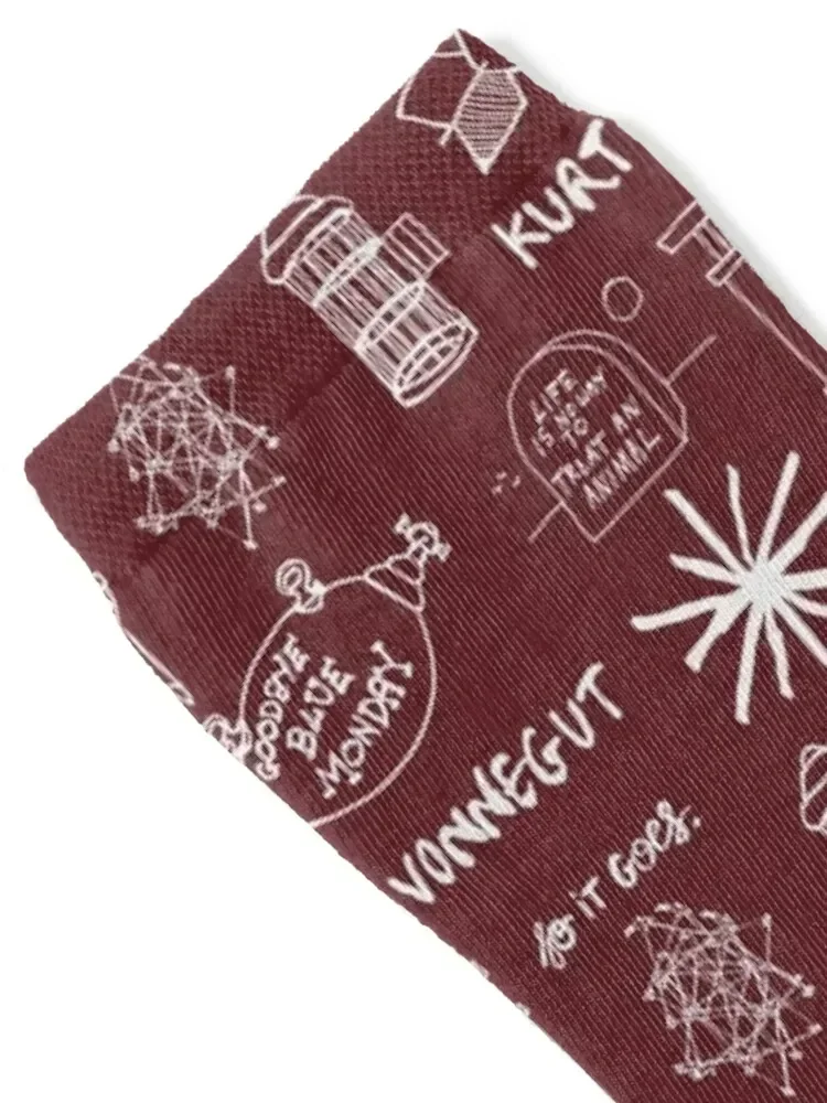 Ode to Vonnegut - نمط - جوارب بيضاء جديدة في جوارب نسائية فاخرة لتنس عيد الميلاد الأساسية للرجال