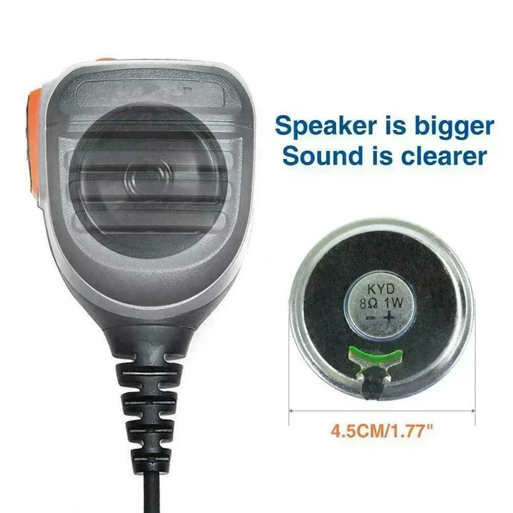 Walkie-talkie Speaker Microphone With Fiber-reinforced Cable And Clear Audio Tools Suitable For Baofeng UV9R Pro,UV XR Tools