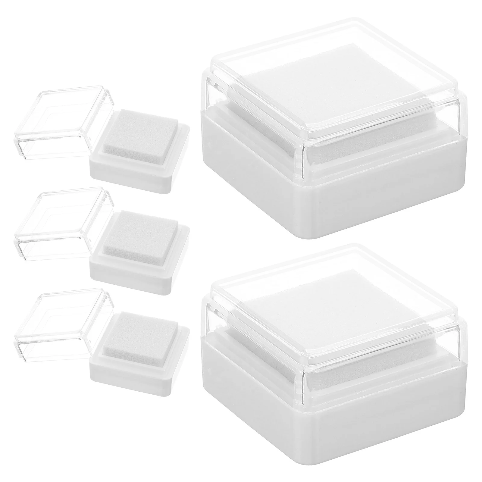 5 Stuks Multifunctionele Inktkussen Kantoor Postzegels 300X300X200Cm Plastic Ambachtelijke Pads Blanco Diy