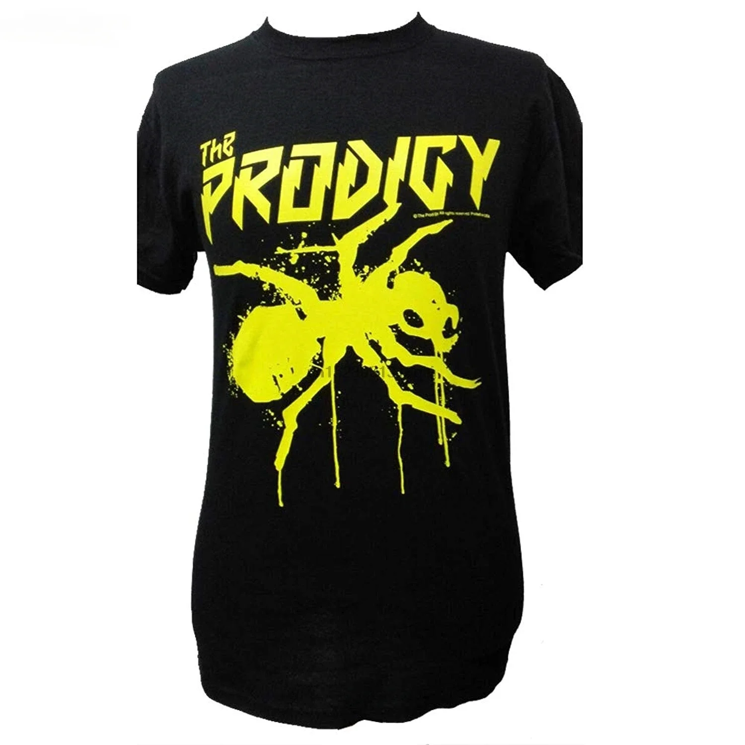 Euro Size Streetwear Oversized Black Cotton Tshirt Men Summer Fashion T-shirt The Prodigy Men's T Shirt Men Clothing Summer