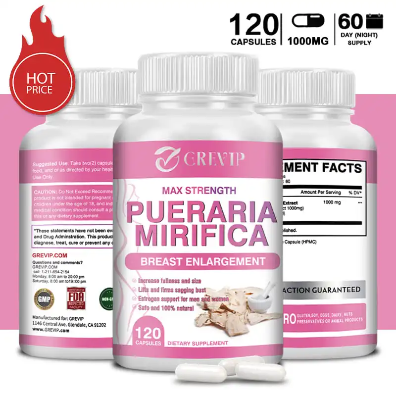 Pueraria Mirifica-migliora la fiducia femminile, le dimensioni della pelle e del seno