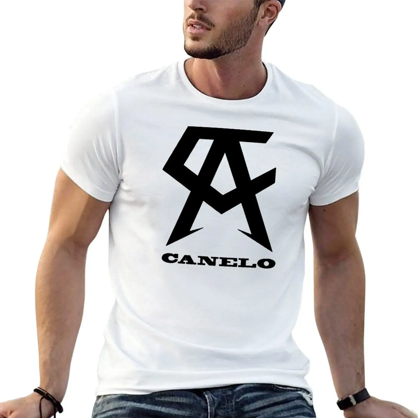 

canelo alvarez T-Shirt t shirts for man pack cotton man t shirts for men casual T-Shirt