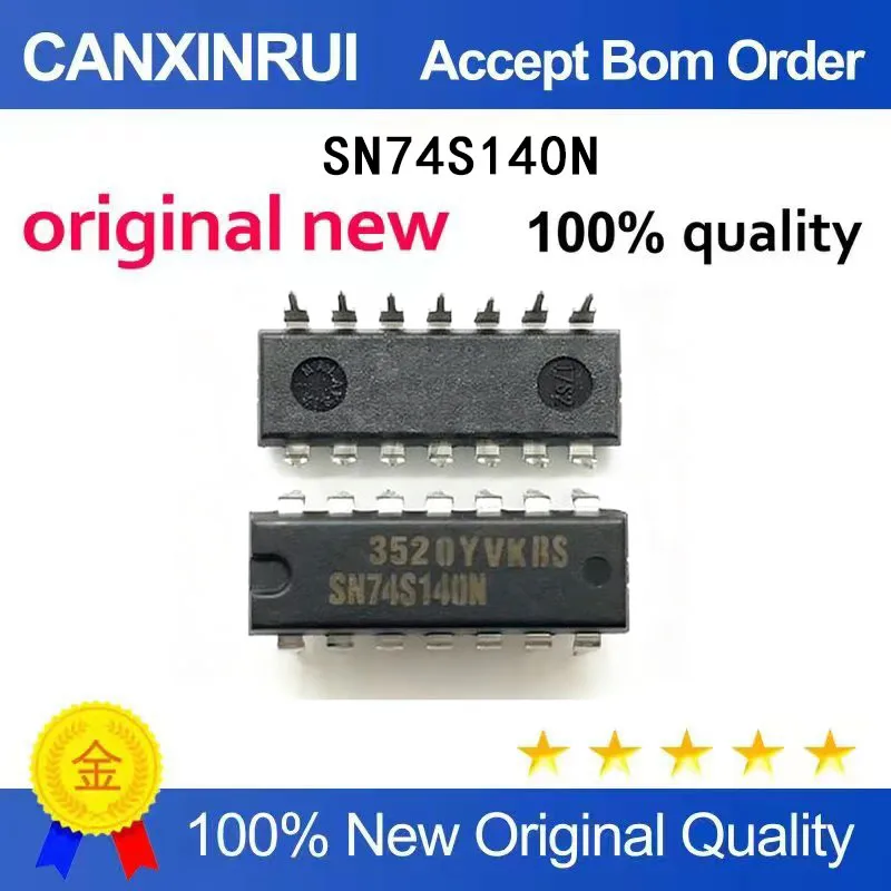 

(5-100 Pieces) Brand new original SN74140N 74140N direct insertion DIP-14 spot chip IC