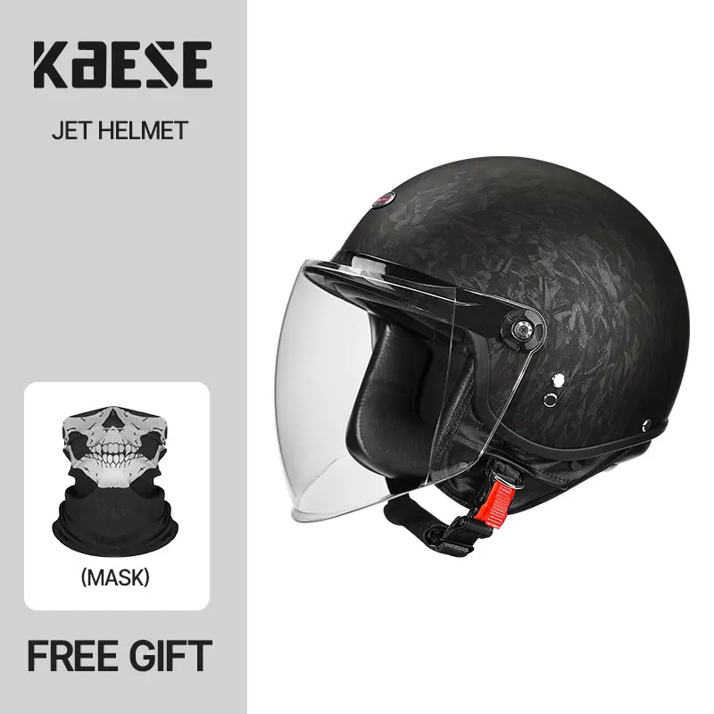 

Luxurious 3/4 Open Face Motorcycle Helmet with Composite Shell and Washable Interior Lining Suitable for Daily Riding Unisex