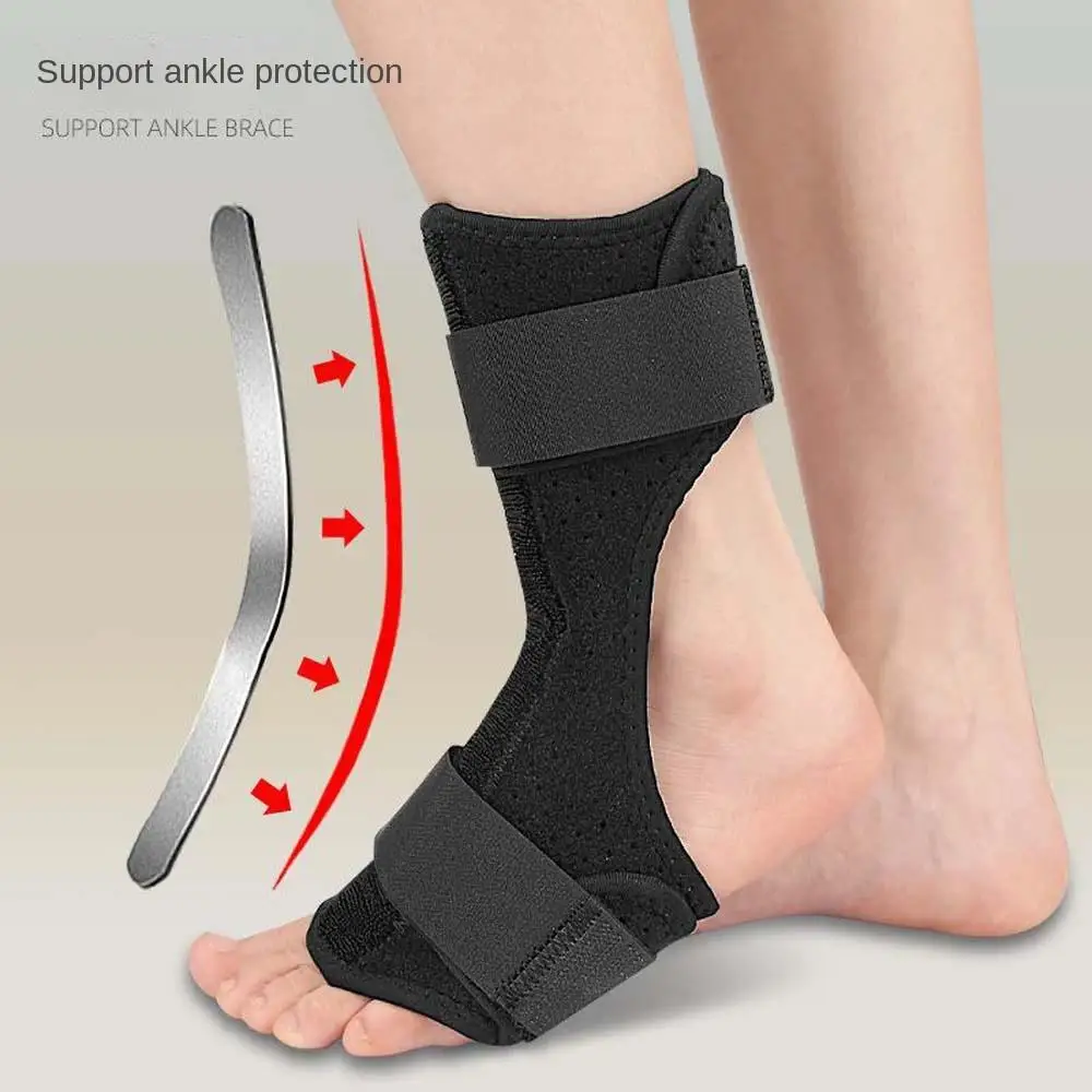 Foot Care Tools Drop Foot Orthotic Brace Drop Foot Orthotic Drop Foot Ankle Dorsal Splint Drop Foot Orthotic Adjuster Black