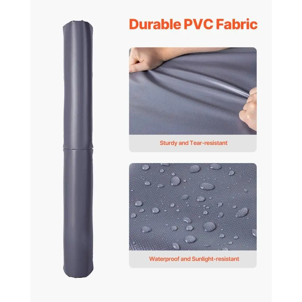 Подушка для баскетбольной палки 71-дюймовая сверхпрочная водонепроницаемая подкладка для круглых квадратных столбов диаметром от 2 до 6,3 дюйма и 4,5x4,5 дюйма