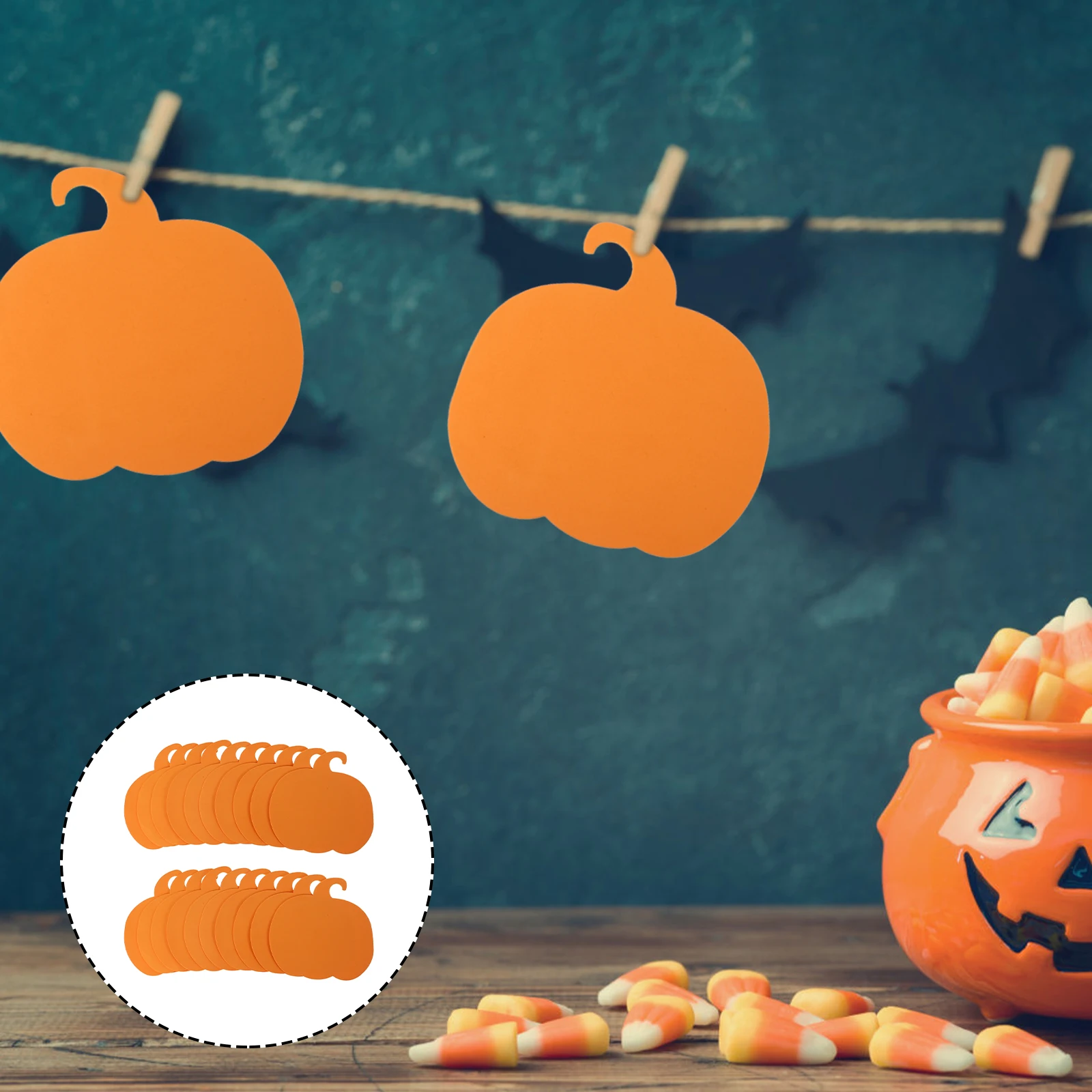 

20PCS Pumpkin Board Children Foam DIY Craft Pumpkin Supplies Kids H made Foam Church Home Halloween Party nament