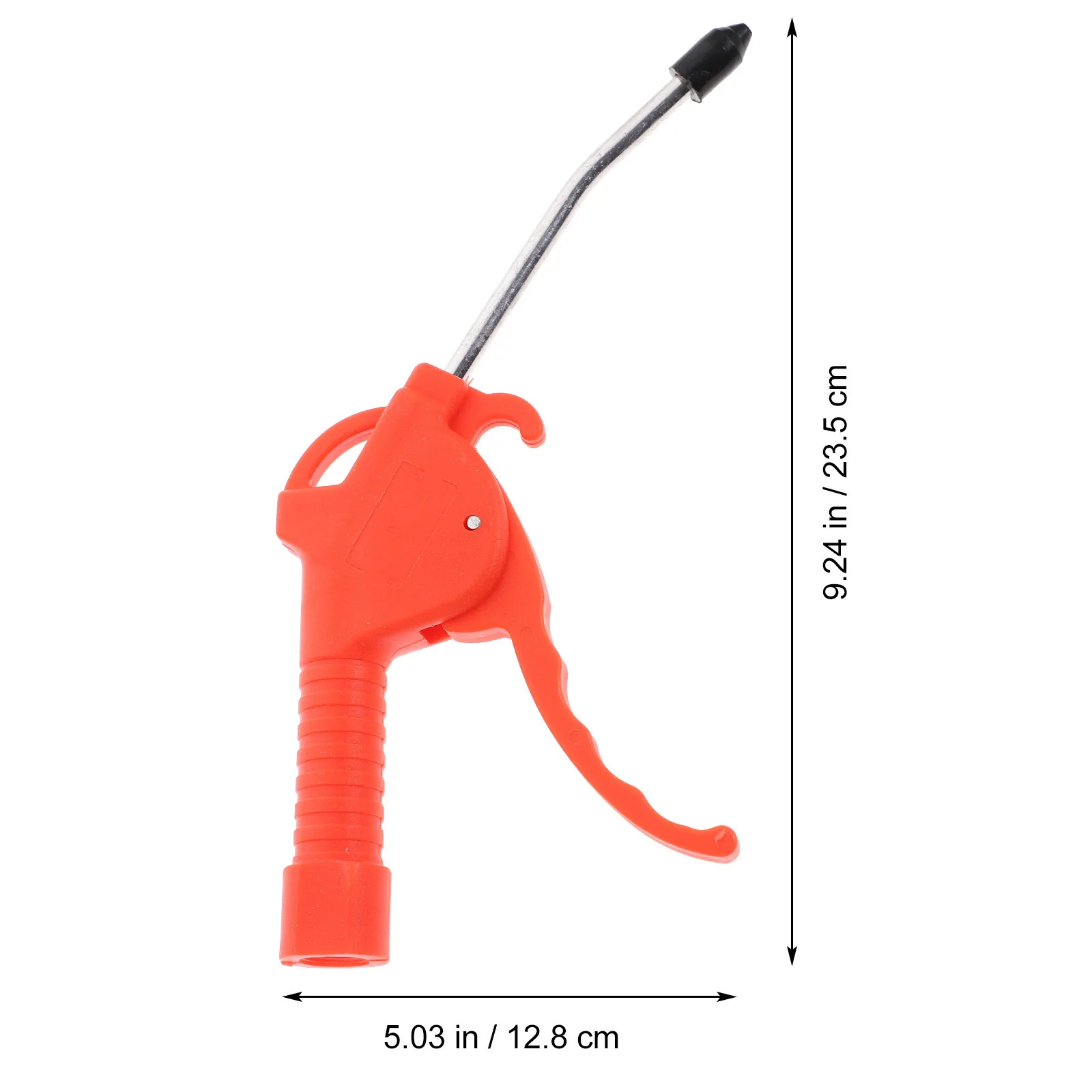 2 قطعة مرفق فوهة منفاخ الهواء للضاغط أداة إزالة الغبار الهوائية القوية مع حواف ناعمة ختم محكم لضيق #5