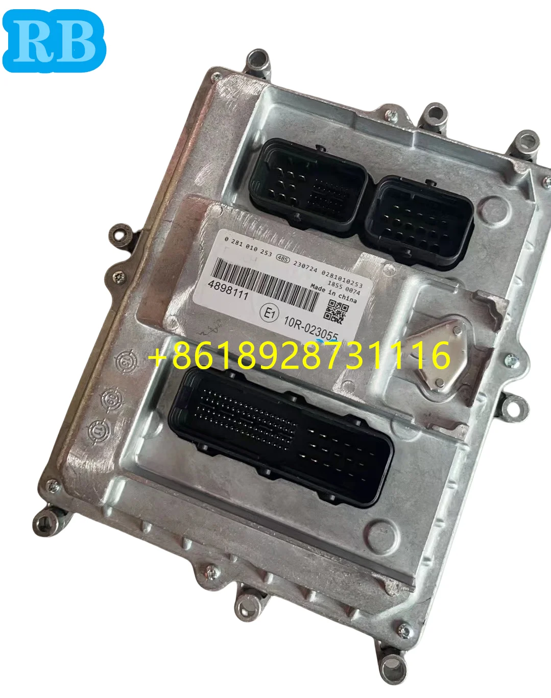 0281010253 4898111 New ECU 0281 010 253  Engine Computer Board fit for Cumminss QSB ISBe diesel engine