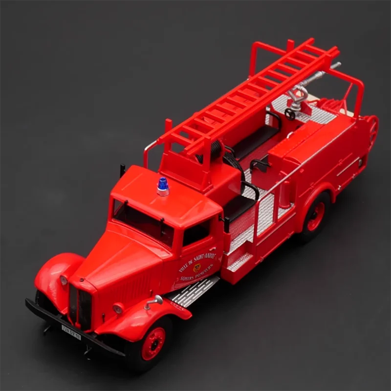 

Diecast 1:43 Scale Ixo P45 Fire Truck Pump Truck Alloy Vehine Model Finished Simulation Collection Decoration Gift Toys