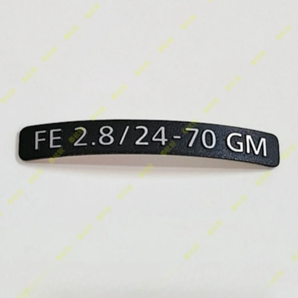 Lens Model Nameplate Sticker For Sony FE 2.8 / 24-70 GM Lens Label Camera Repair Part