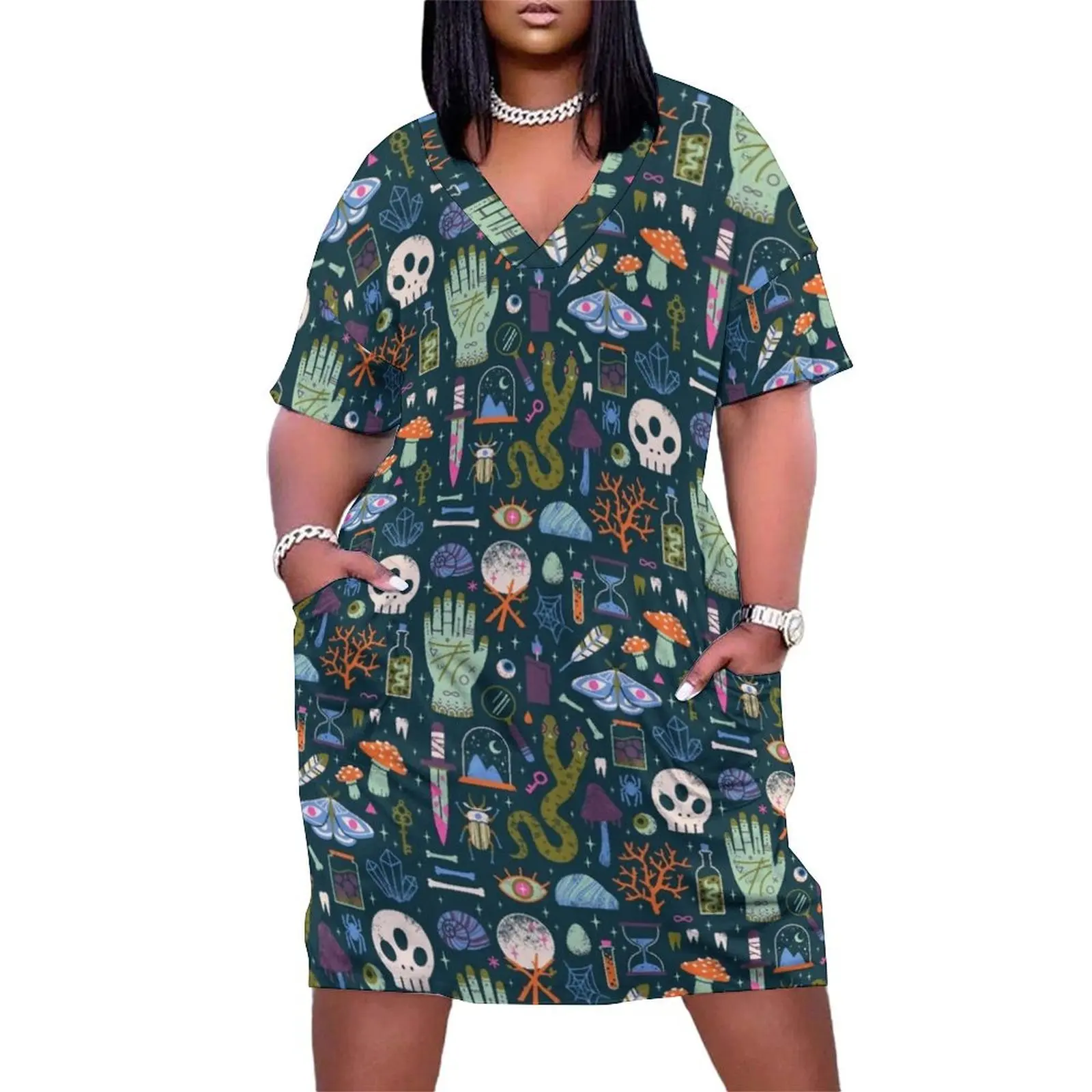 

Curiosities Loose Pocket Dress women clothing 2025 new arrivals womans clothing dresses for woman 2025