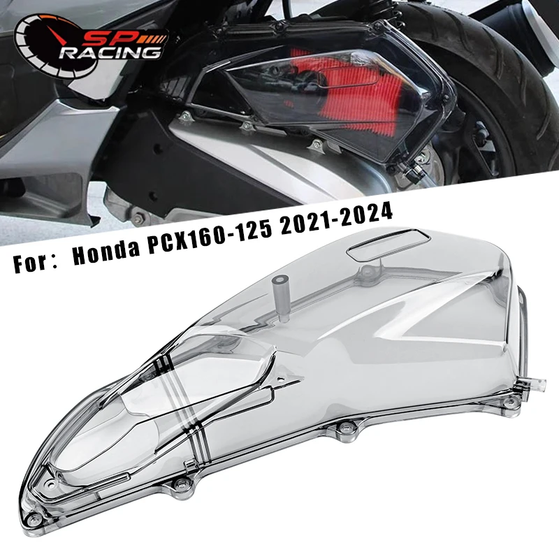 

For Honda PCX160 PCX125 Pcx 160 Pcx125 2021-2024 Accessories Transparent Air Filter Cover Air Element Guard Protector