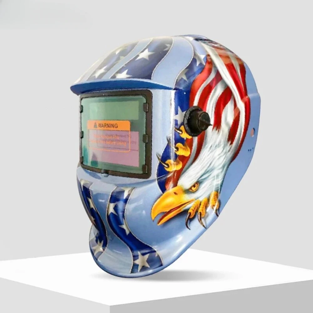 Welding Helmet Flame Resistant Function Protection Welding Mask with Glass Lens Automatic Darkening Welding Protection Mask