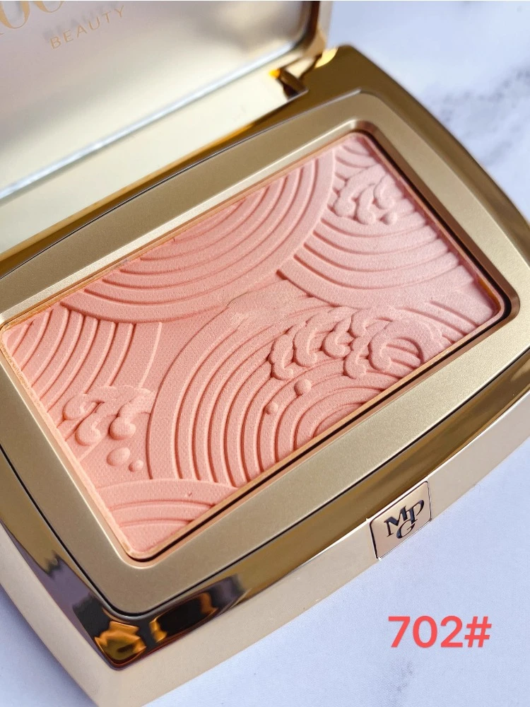 New MAOGEPING Original Gradient Blusher Cheek Color Palette Highlighter Palette Higher Quality Blush Luxury Makeup Rare  Beauty